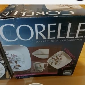 16 Piece Twilight Grove Corelle Collection 4 of each then have extras at 10 each